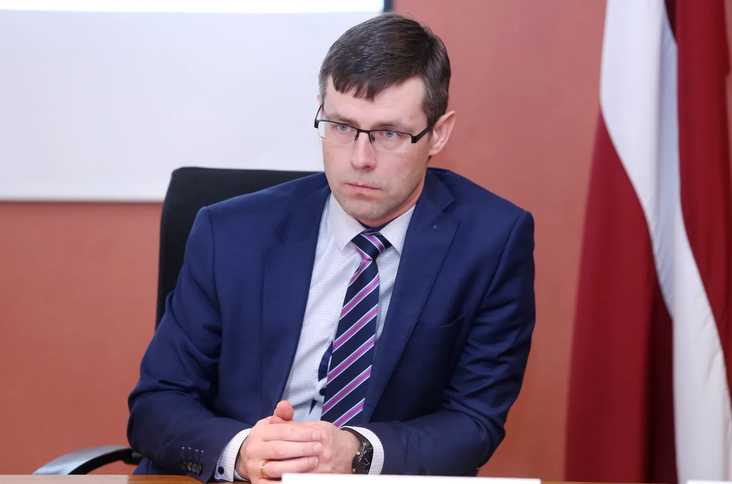 Partijas "Latvijas attīstībai" Rīgas domes deputāts - frakcijas vadītājs Viesturs Zeps.