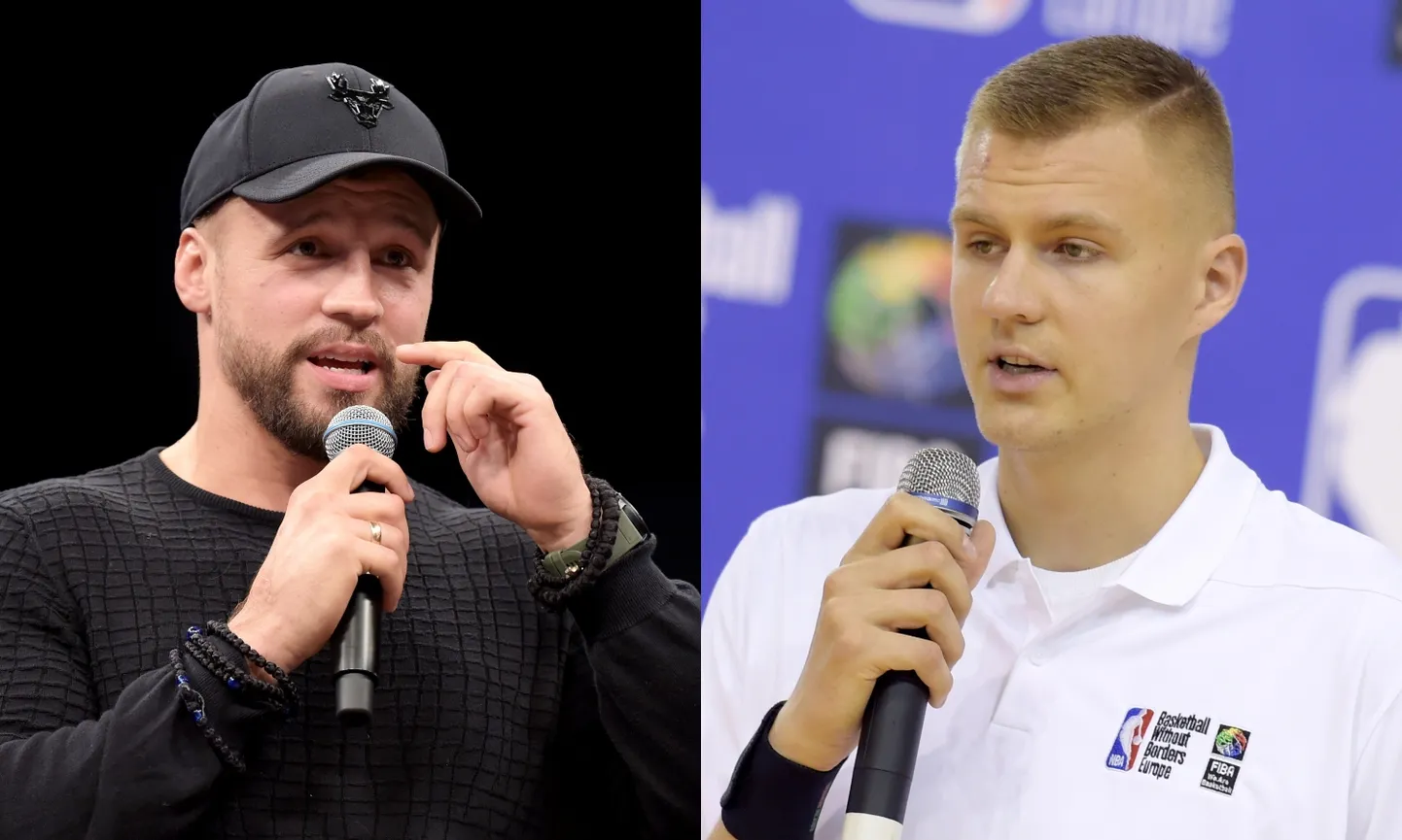 Mairis Briedis un Kristaps Porziņģis