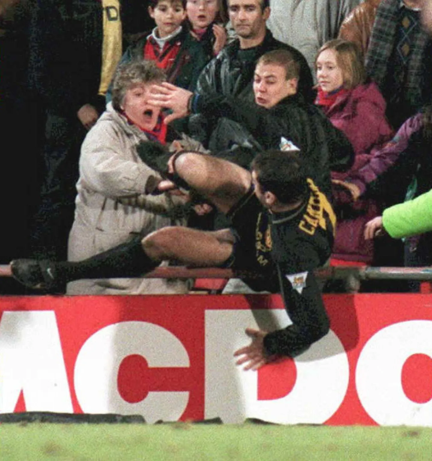 Eric Cantona 1995. aasta intsident.