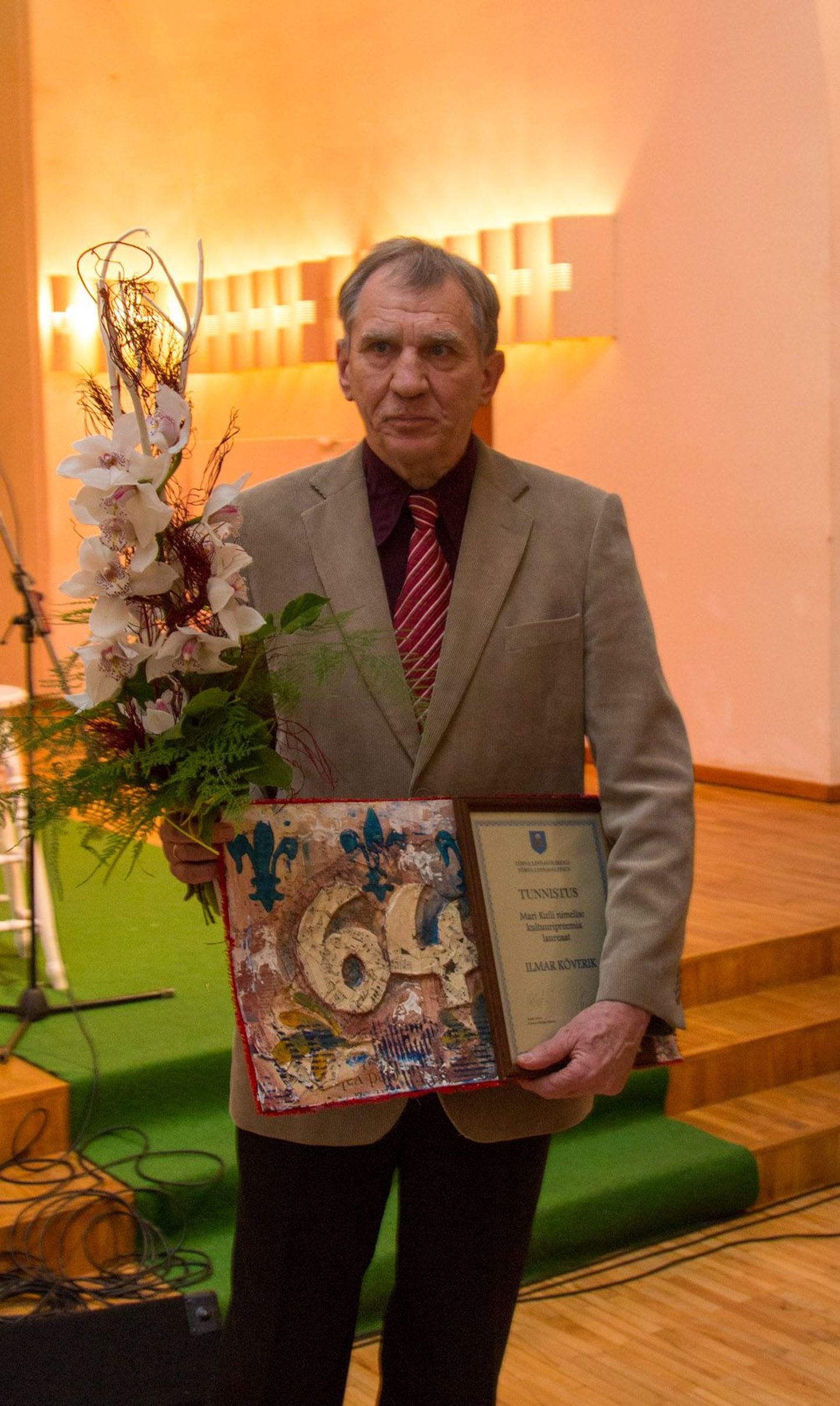 Ilmar Kõverik on Mari Kulli preemia laureaat