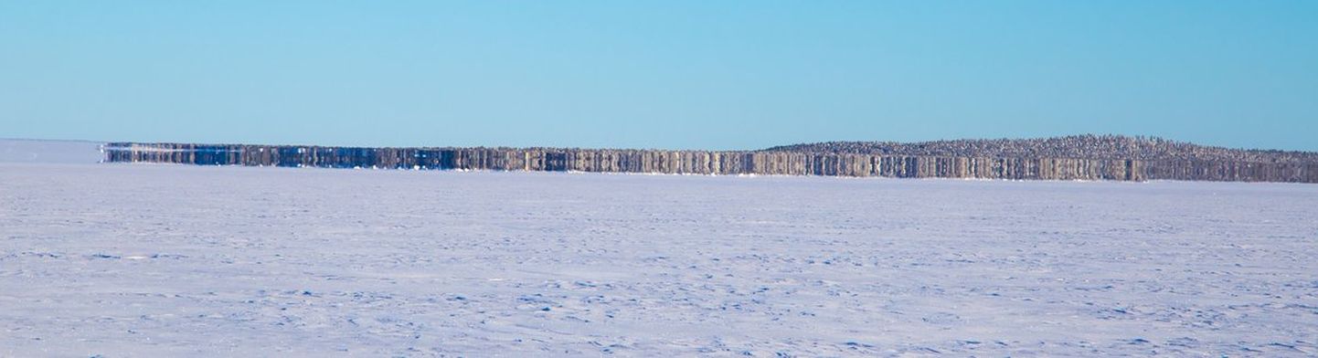 Soome piirivalvurid nägid Inari järvel miraaži