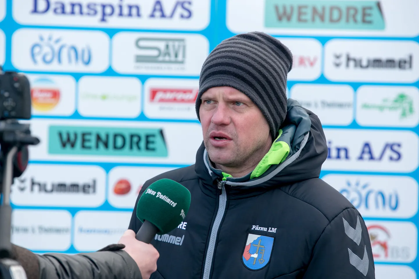 Pärnu Linnameeskonna peatreener Marko Lelov.