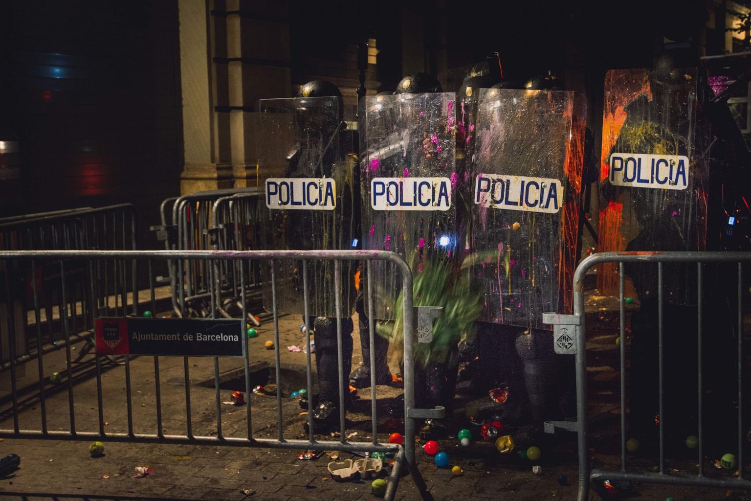 Protestid Barcelonas möödunud nädalavahetusel.