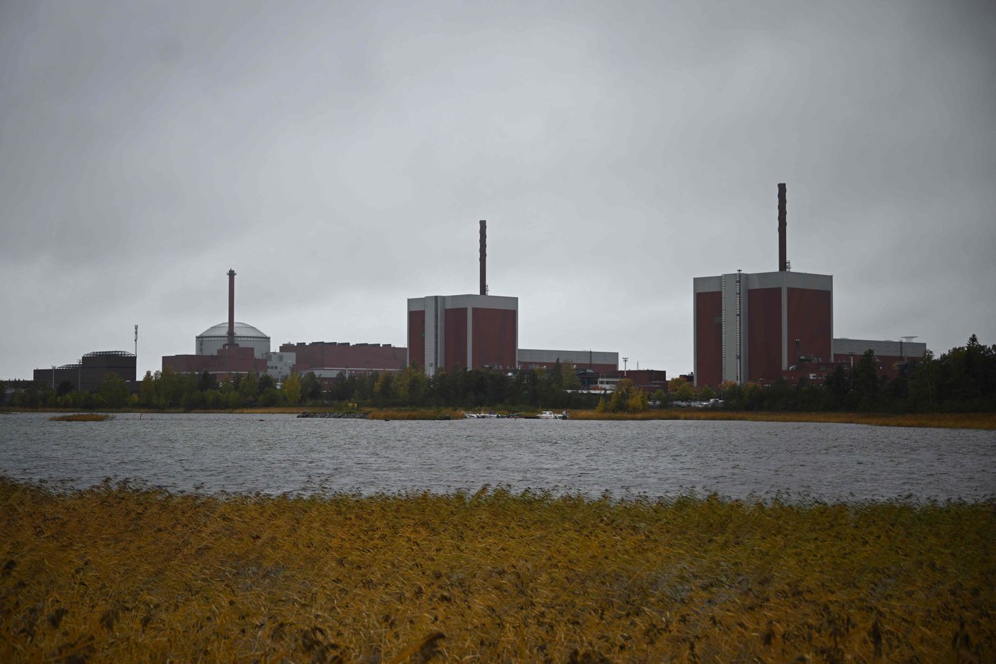 Атомная электростанция в Финляндии.
