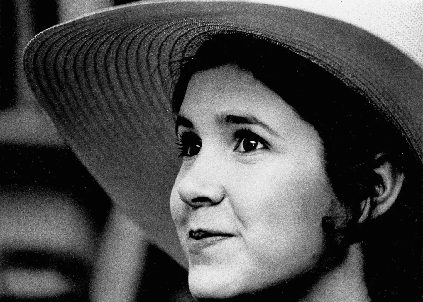 Carrie Fisher 16-aastasena (1973)