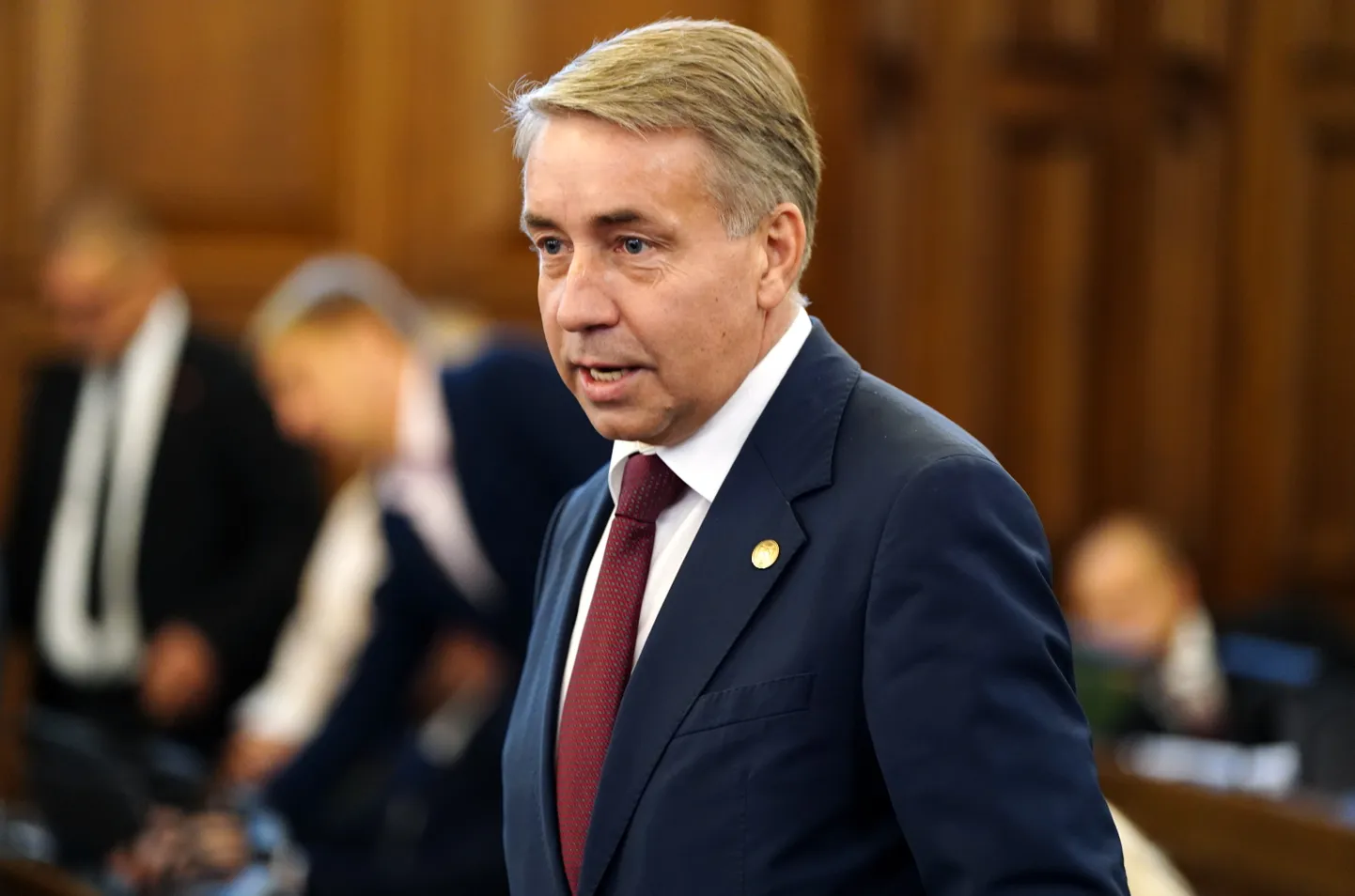 Министр благосостояния Улдис Аугулис