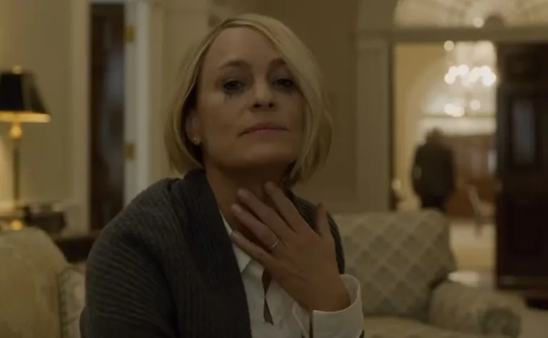 скриншот из сериала "Карточный домик" ("House of cards")