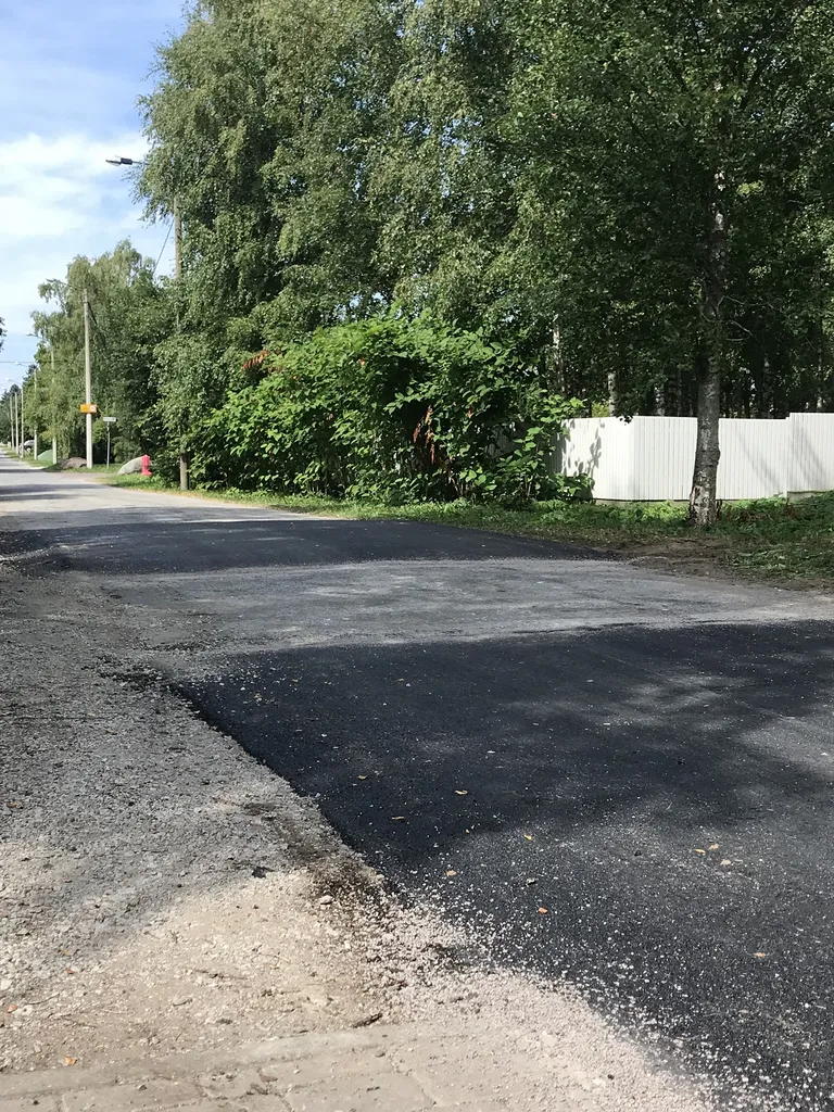 "Лежачий полицейский" в Пирита.