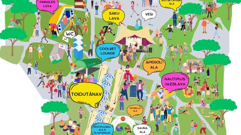 Kарта фестиваля и памятка: как добраться, парковаться и наслаждаться Õllesummer