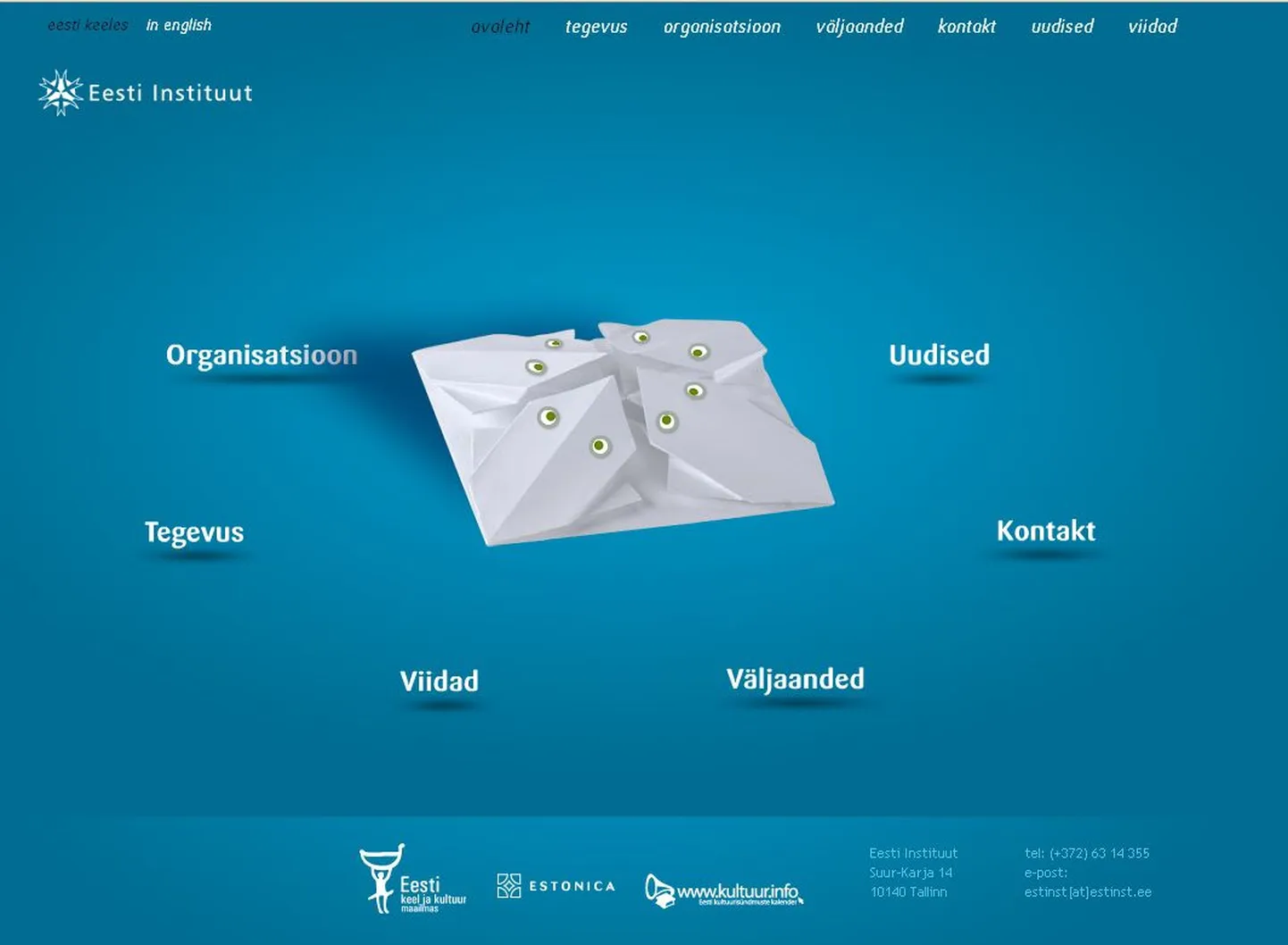 Eesti Instituudi koduleht