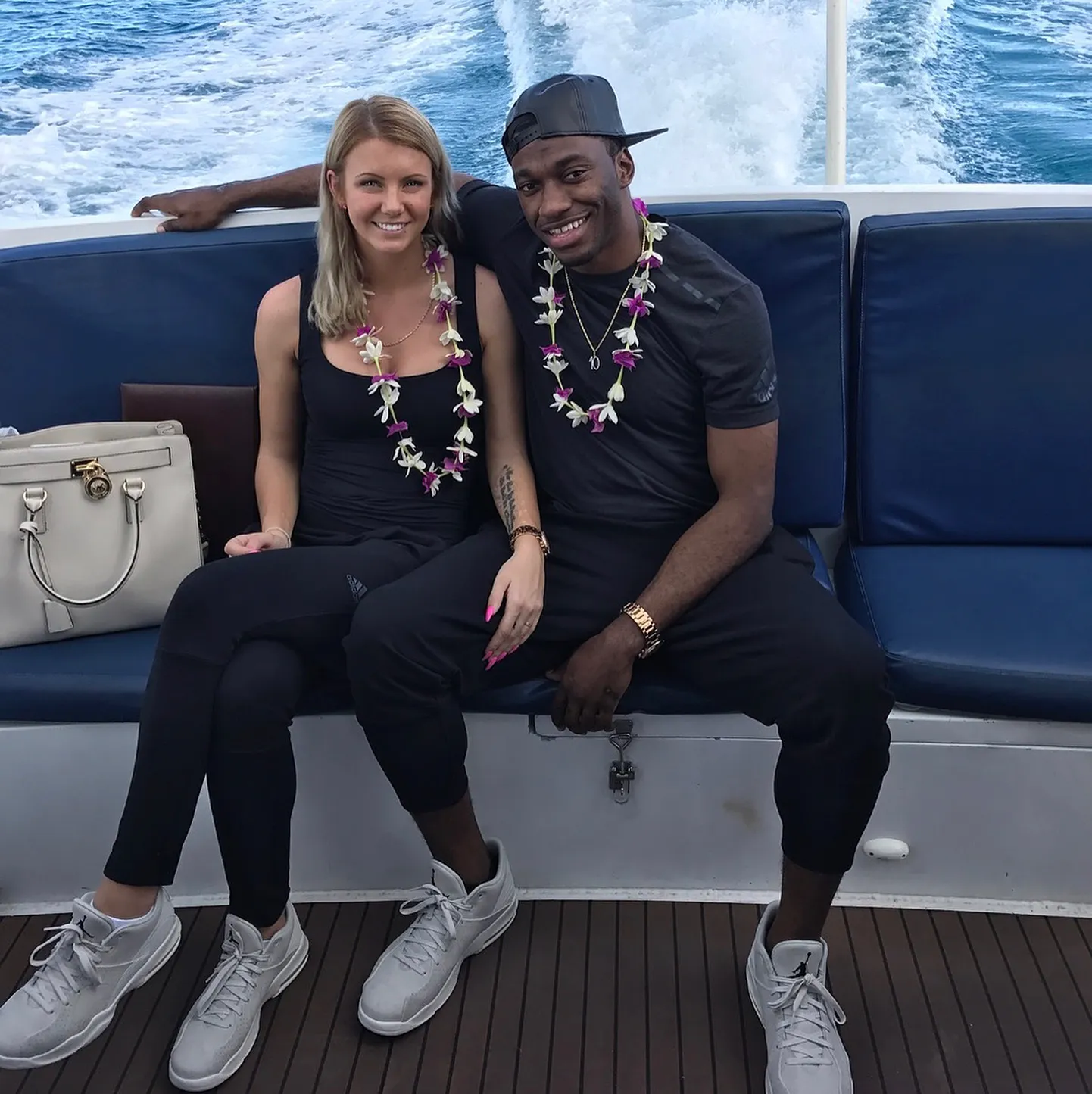Grete Šadeiko ja Robert Griffin III