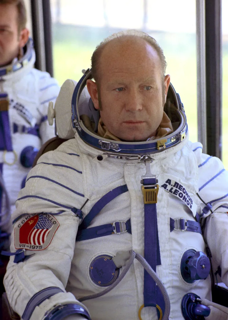 Aleksei Leonov 1975. aastal enne kosmoselaeva Sojuz-19 starti