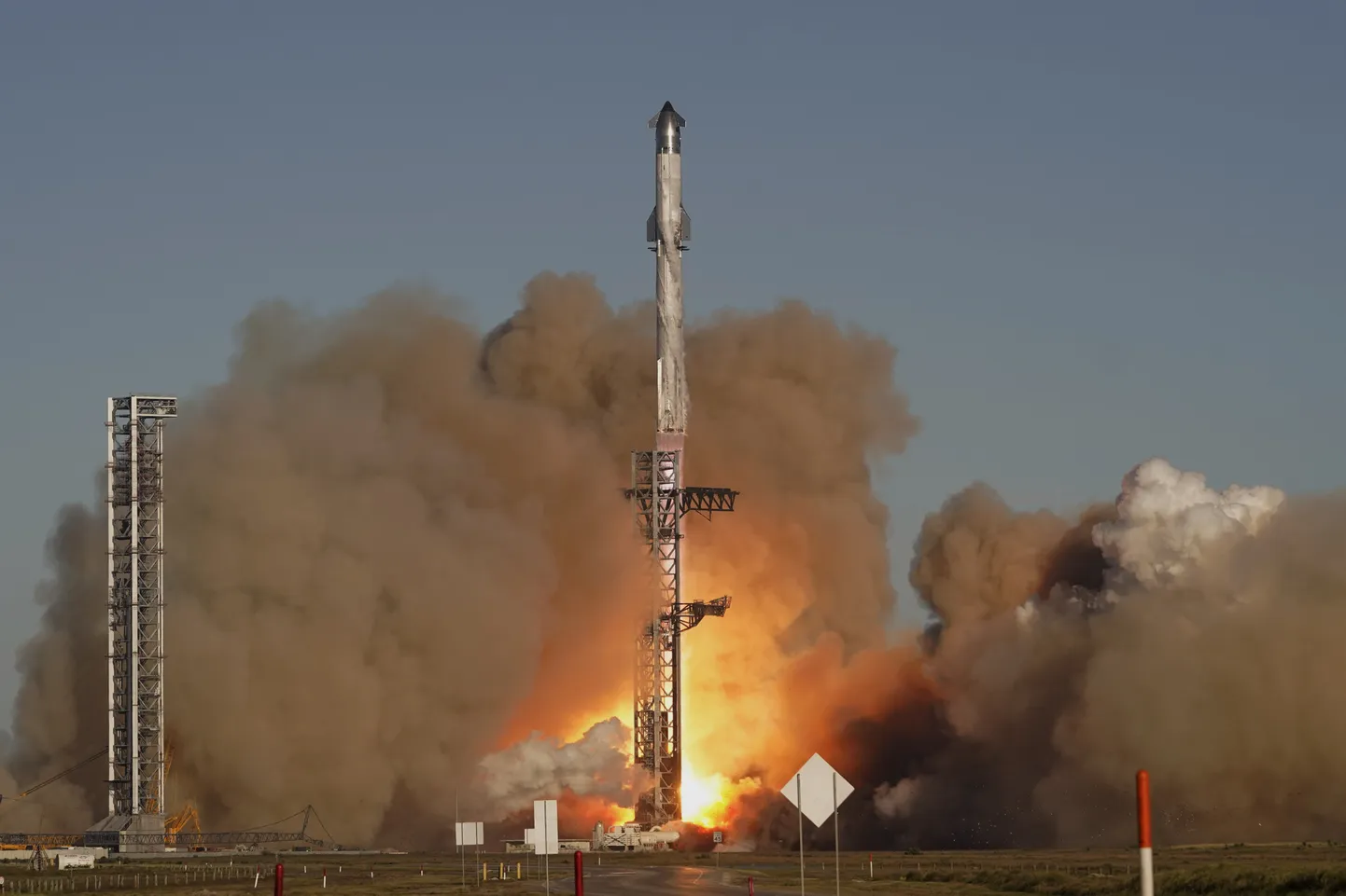 SpaceXi hiigelraketi Starship start 16. jaanuaril 2025.