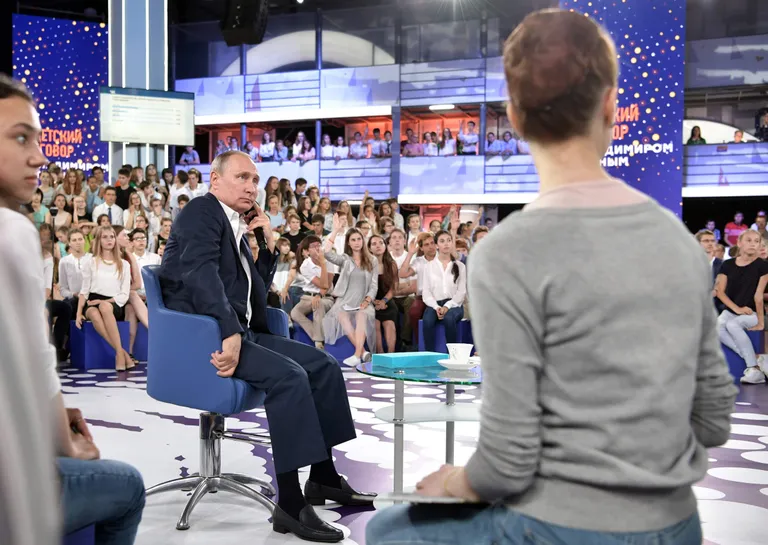 Venemaa president Vladimir Putin Sotšis