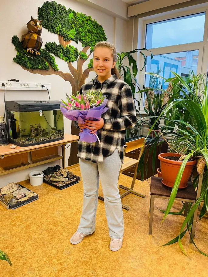 школьница показала себя МОЛОДЕЦ! ⟩ Нарвская школьница показала блестящие результаты на  международной климатической олимпиаде