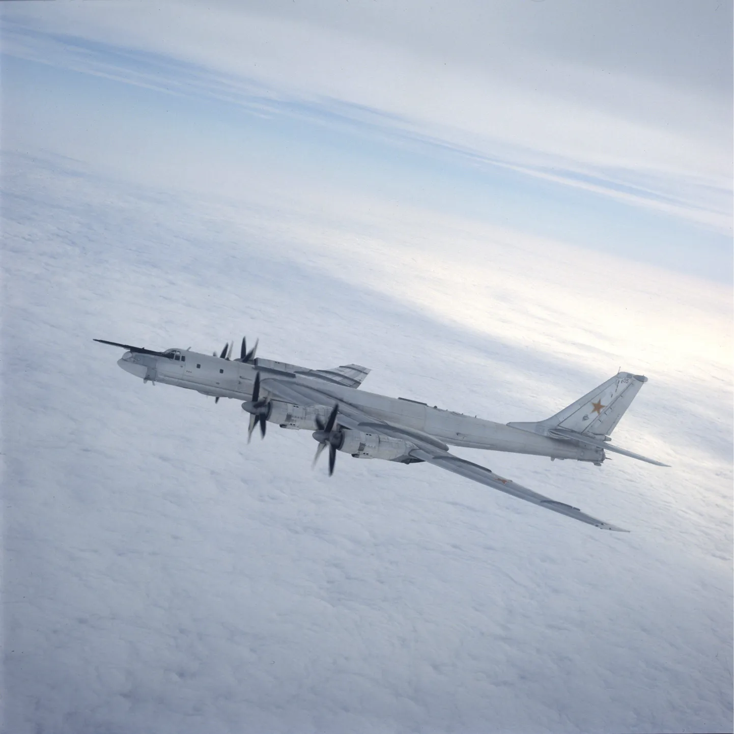 Vene õhujõudude Tu-95.