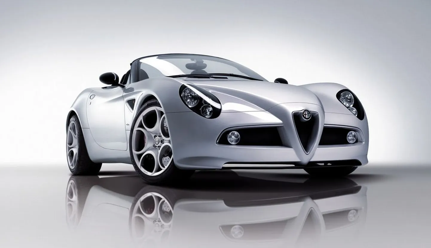 Alfa Romeo 8C Spider.