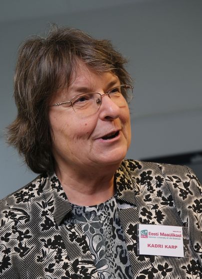 Professor Kadri Karp.