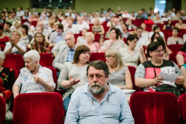 На фестивале "Зеркало"