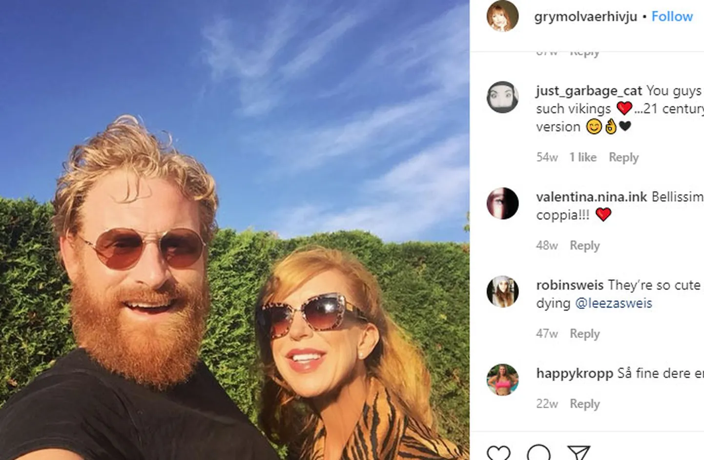 Kristofers Hivjū ar sievu Grī Molvēru Hivjū