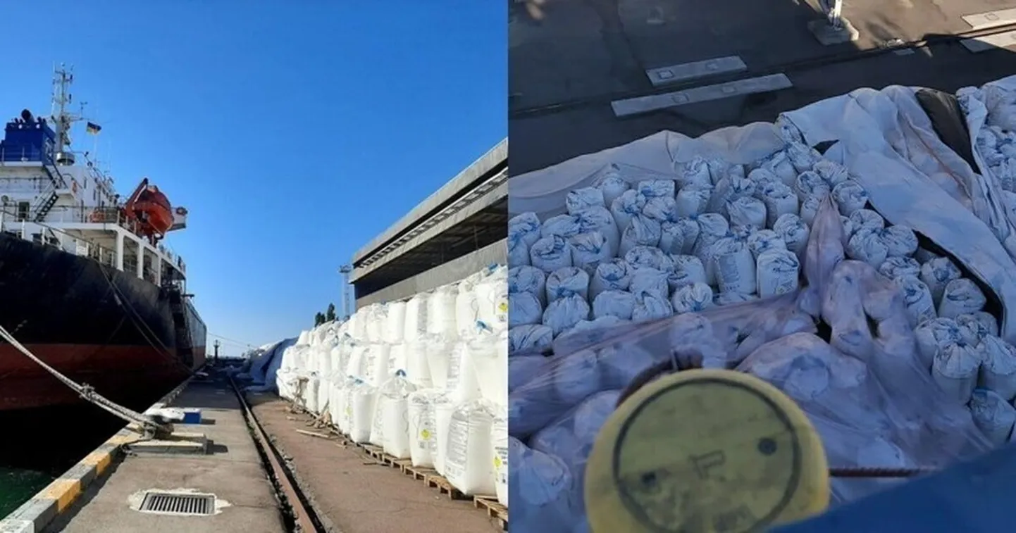 Запасы аммиачной селитры в Одессе
