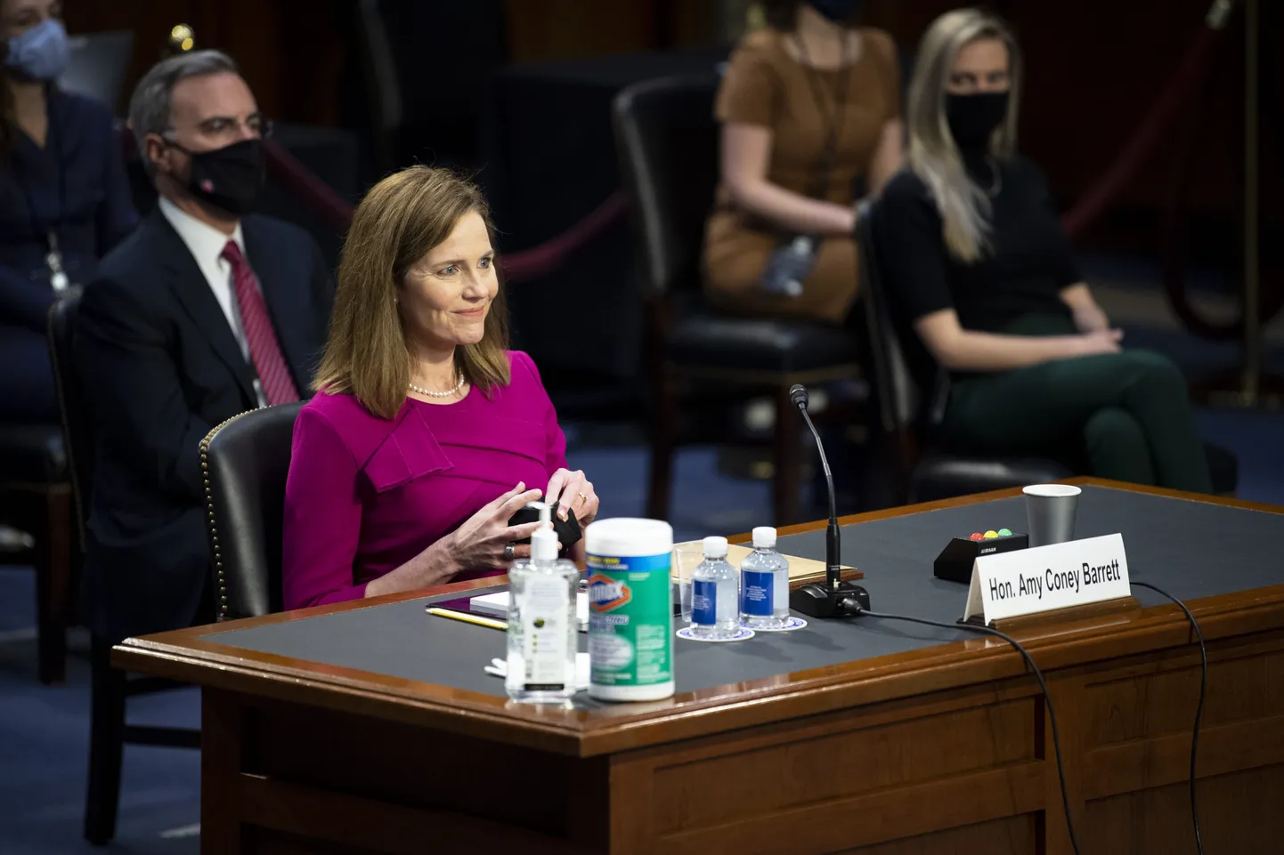 Amy Coney Barrett senatis.