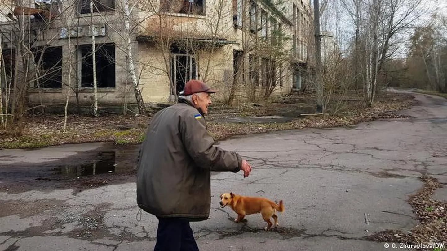Житель Полесского Виктор Лукьяненко