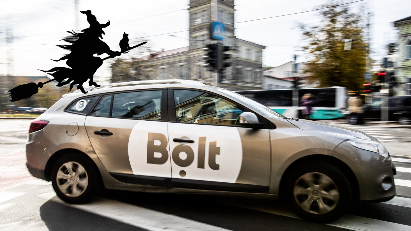 Bolt üllatas halloween'i ajal oma kliente.