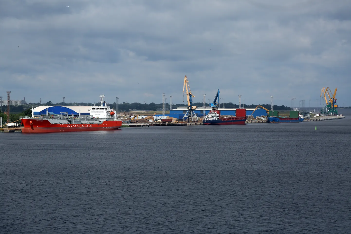 SIA "Riga fertilizer terminal" teritorija.