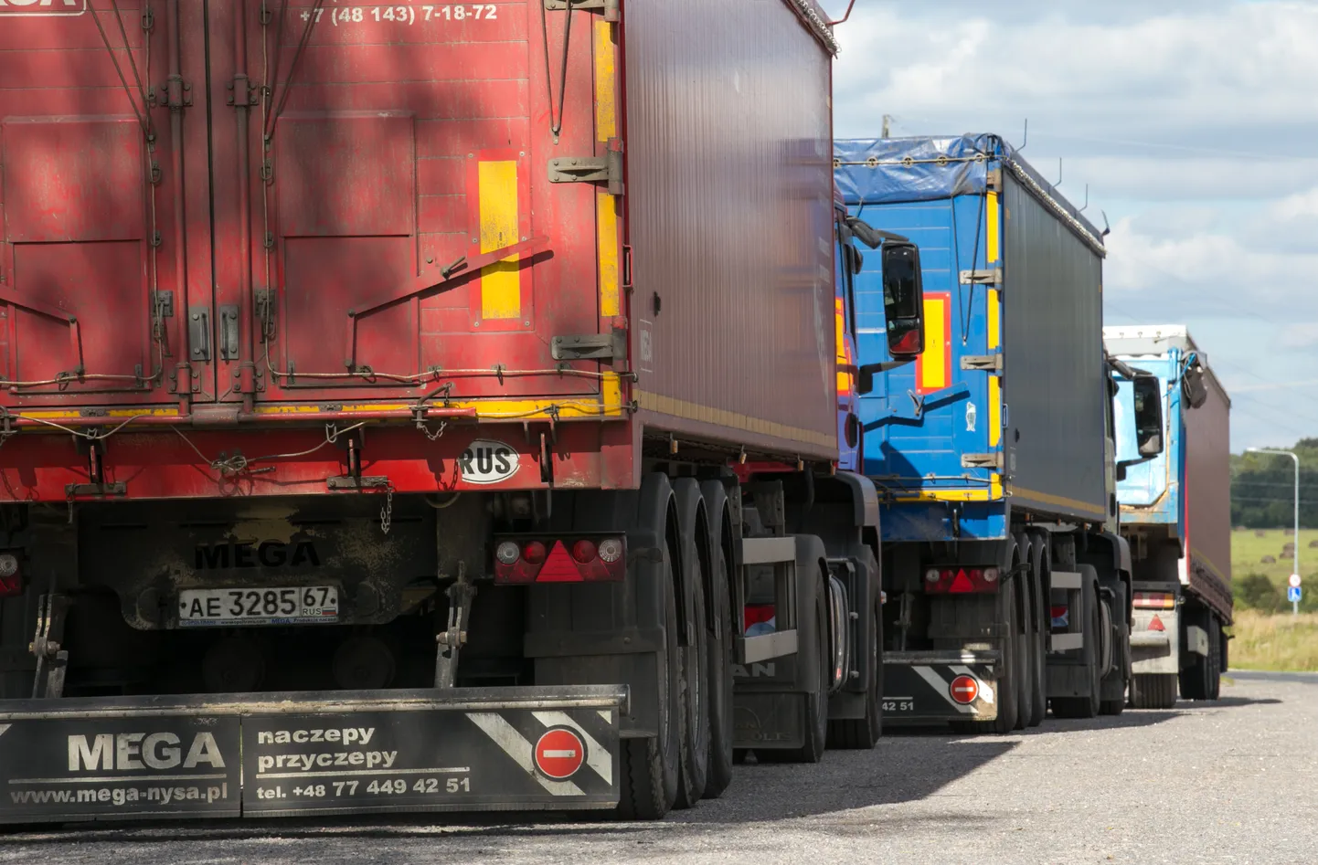 1. jaanuarist kehtib kõikidele üle 3,5-tonnistele veoautodele teekasutustasu.