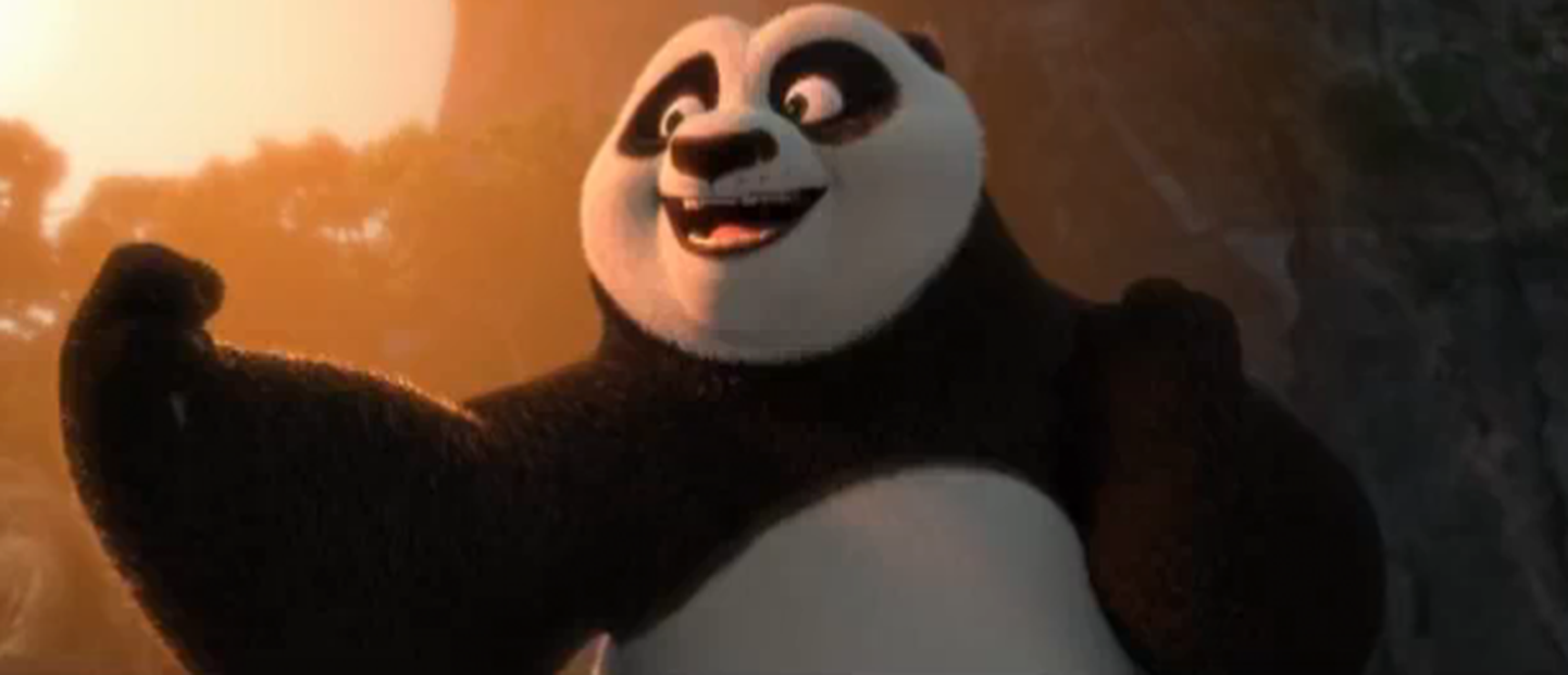 Кадр из мультфильма "Кунг фу Панда"