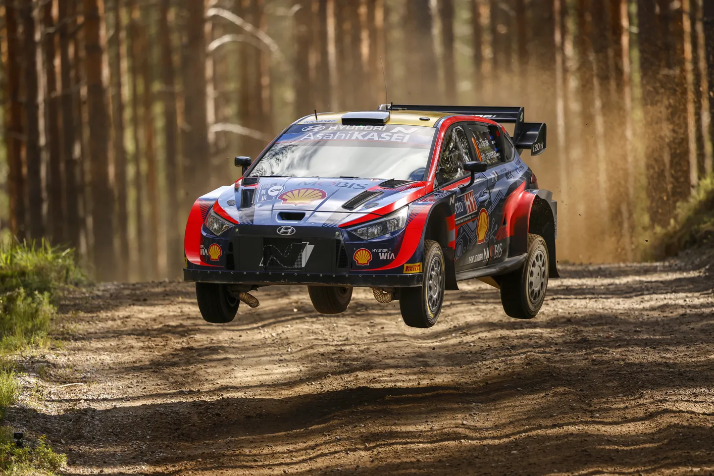 Ott Tänak Soome rallil.