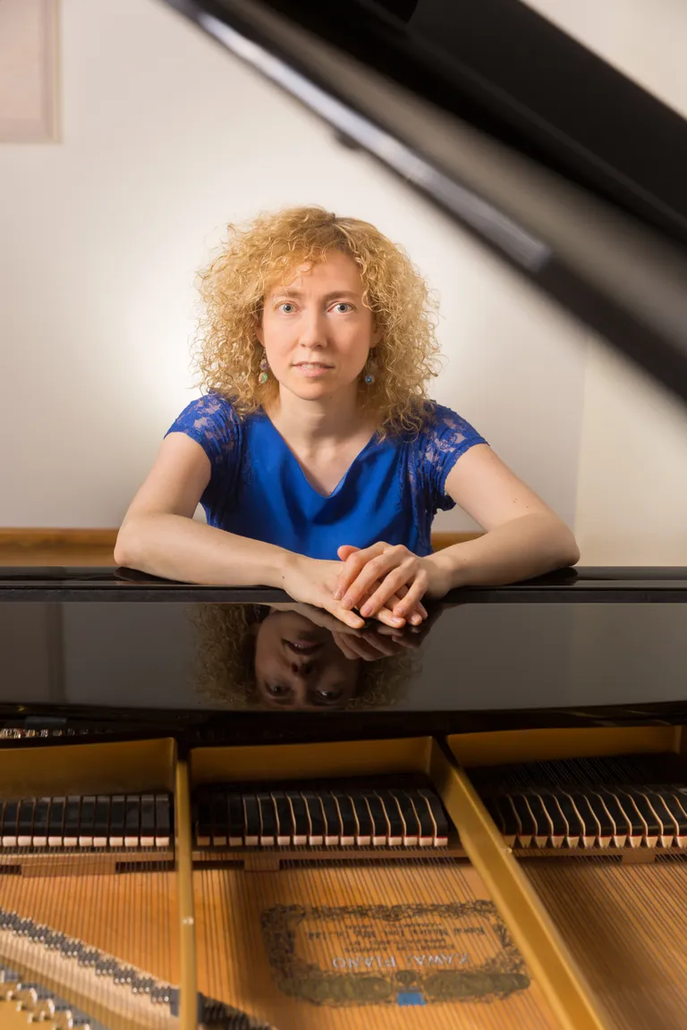 Pianist Irina Zahharenkova.