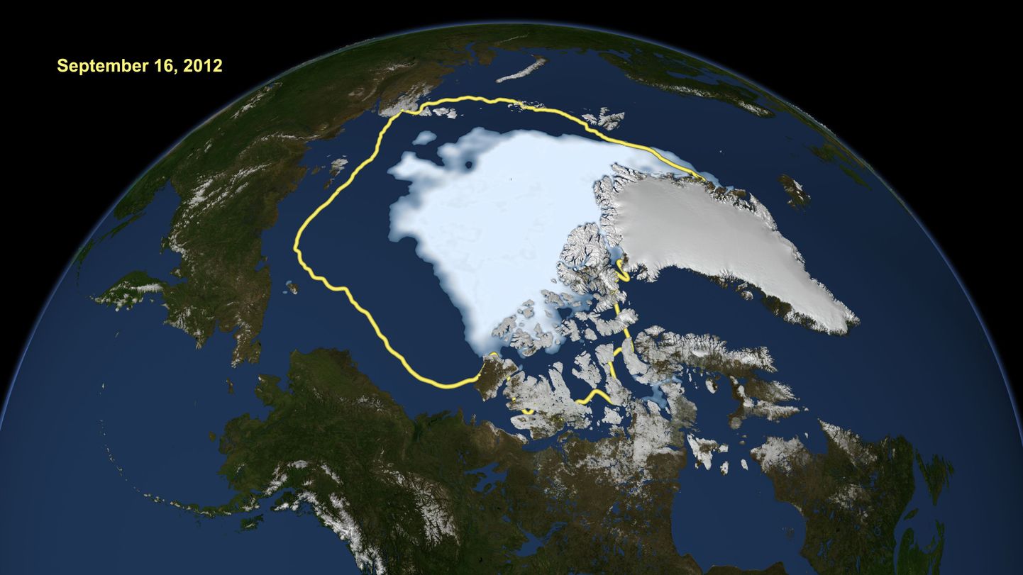 Arktiline merejää on rekordiliselt kahanenud