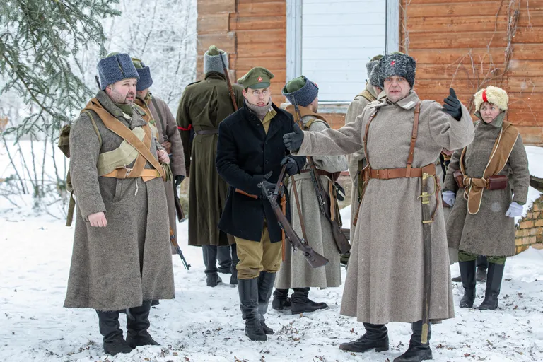 Реконструкция Пагариского сражения. Январь 2024 года.