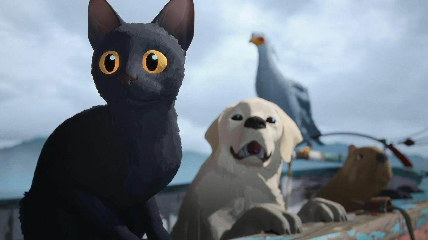 «Vooluga kaasa»: must kass läheb animeeritud odüsseias ökoseiklusele.