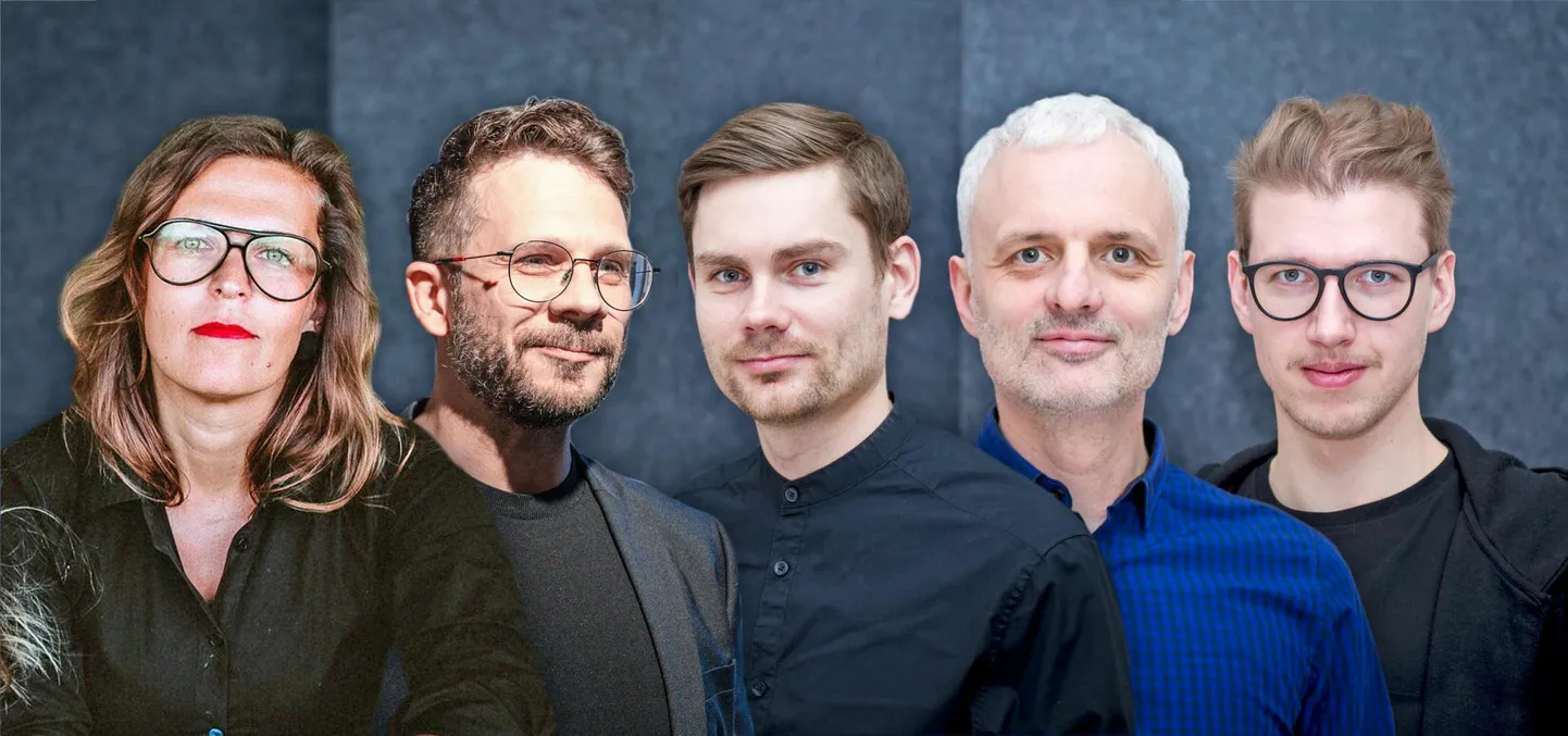 Karin Bachmann, Mirko Traks, Siim Tiisvelt, Markus Kaasik, Gert Guriev