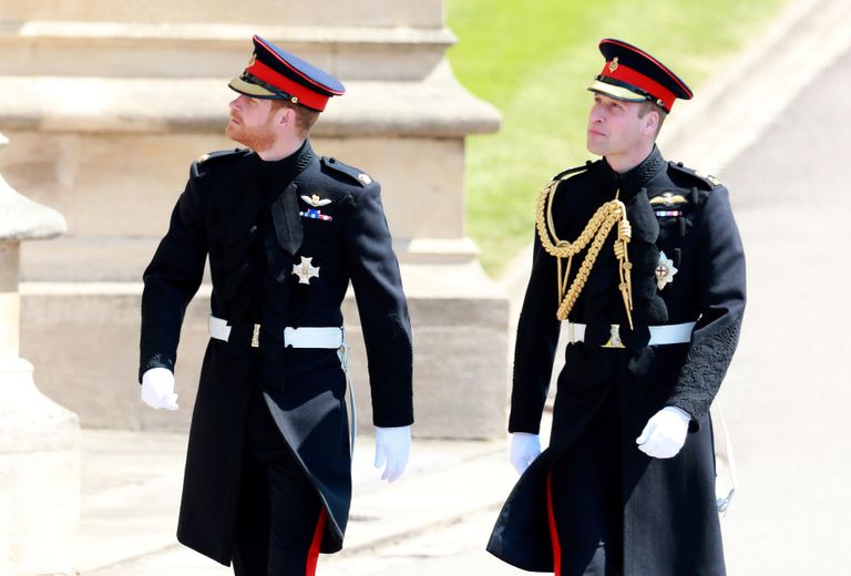 Briti printis Harry ja ta vend prints William 2018.