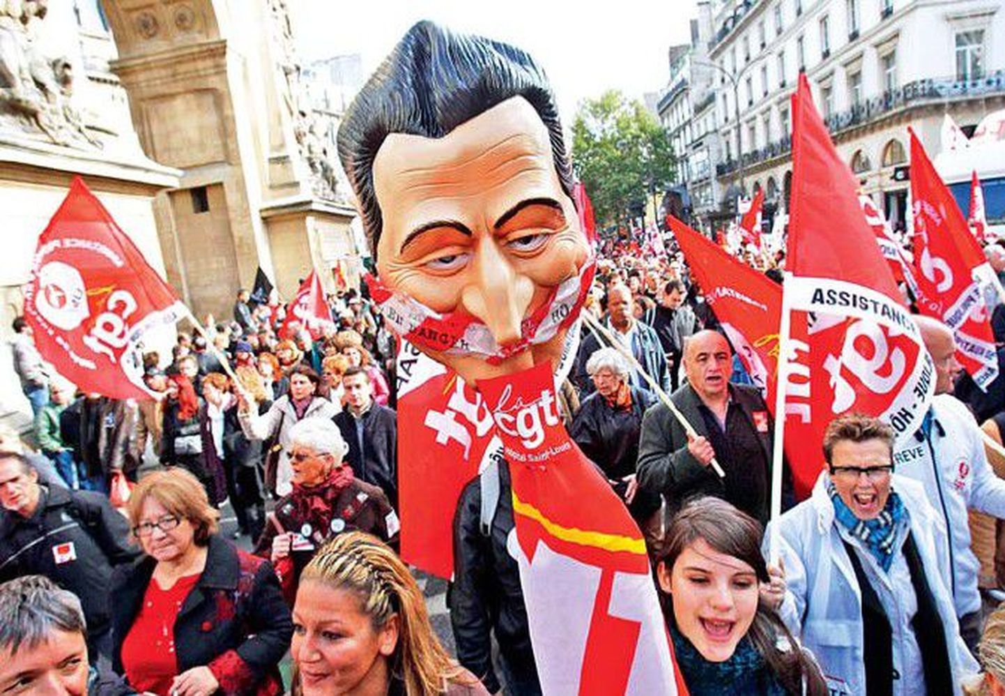 Prantslased ei taha heast elust loobuda ja protestivad pensionireformi vastu.