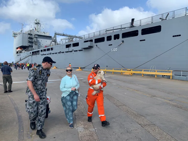 Austraalia mereväe laev HMAS Choules
