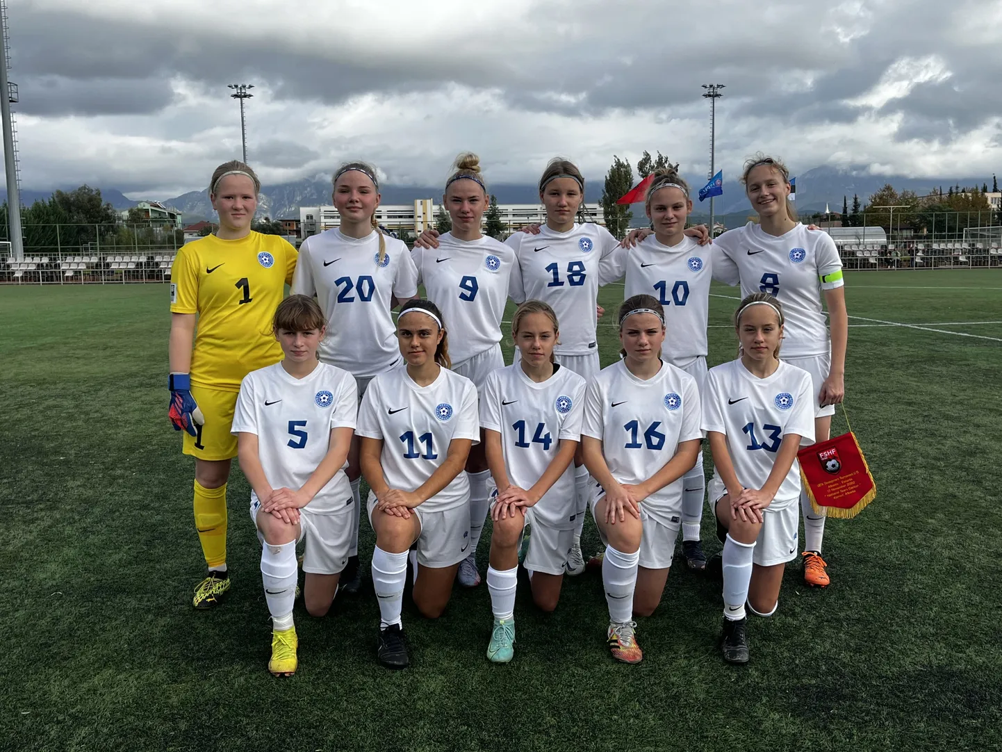 Eesti neidude U15 jalgpallikoondis.