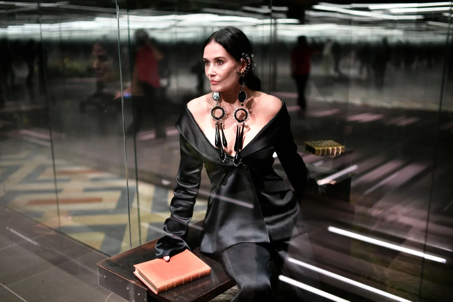 Demi Moore Pariisi moenädalal 27. jaanuaril.