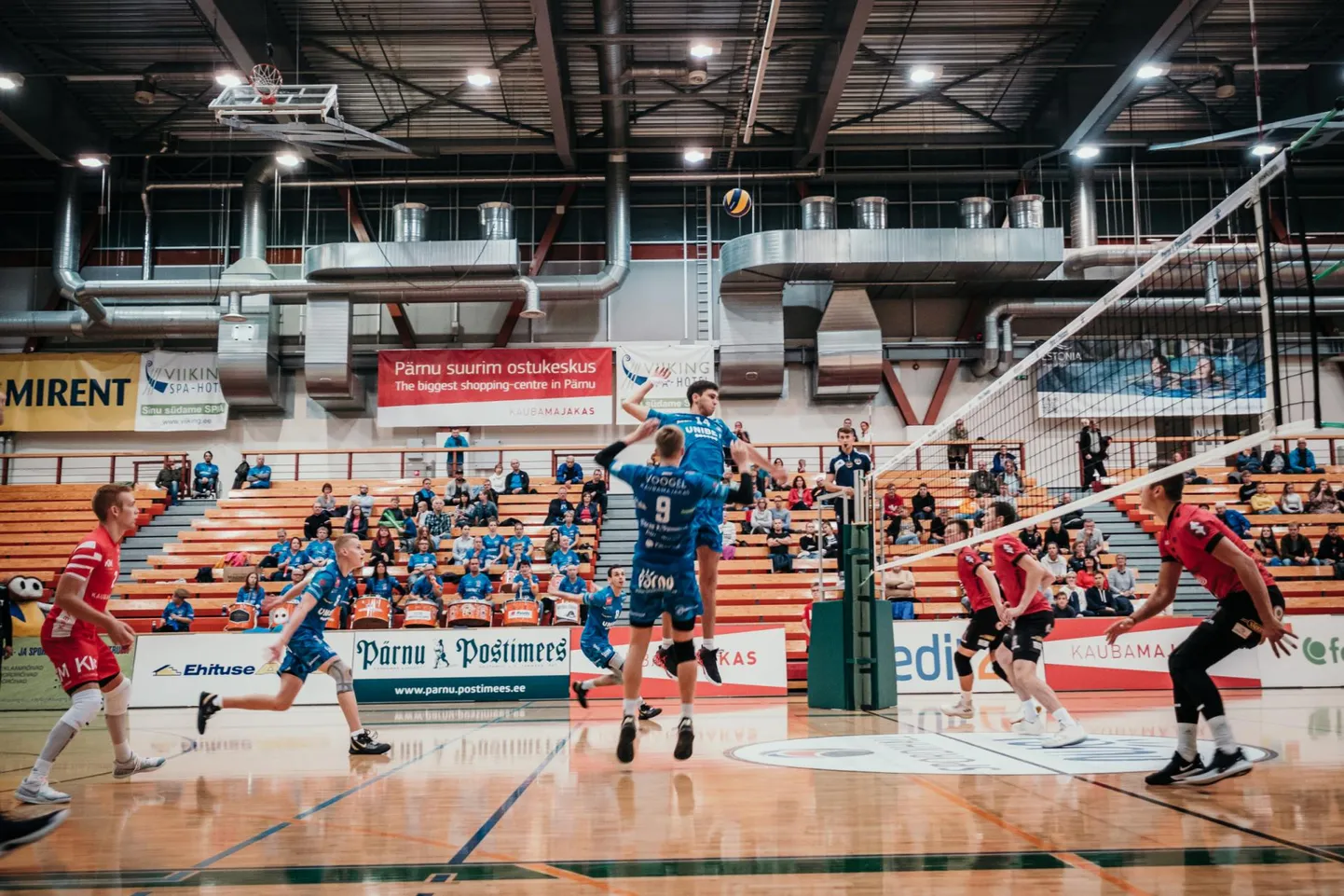 Kolmest kolm: Pärnu võrkpalliklubi meeskond sai Eesti-Läti ühisliigas Limbaži tiimist sel hoojal jagu kolmandatki korda.