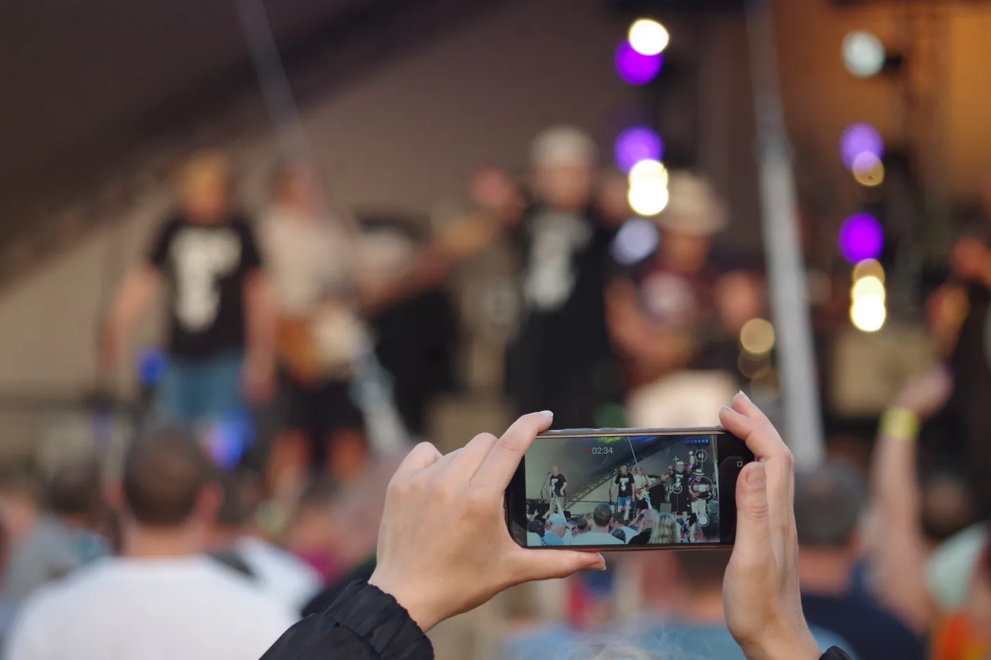 Ostrova festivali esimene õhtu möödunud aastal.
