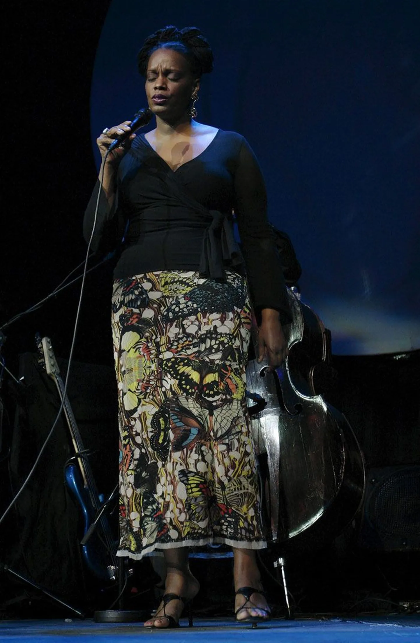 Dianne Reeves esitab nii aafrika rahvaviise kui džäss-poplaule.