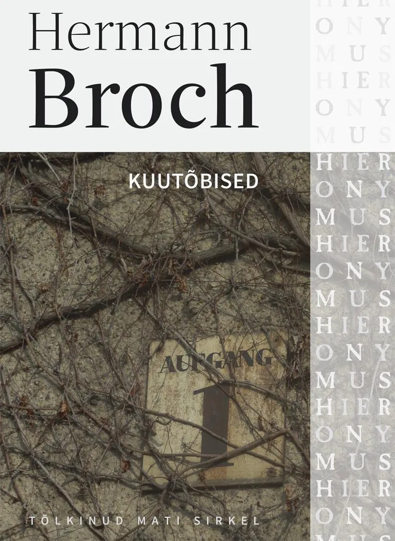Hermann Broch, "Kuutõbised".
