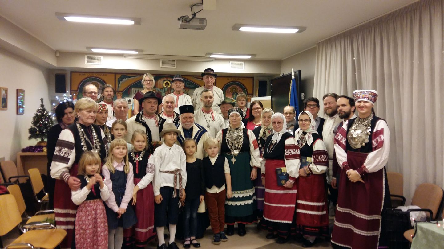 Tallinna setod traditsioonilisel uusaasta kokkusaamisel, kus tähistati ka Seto Laste kooli 5ndat sünnipäeva.
