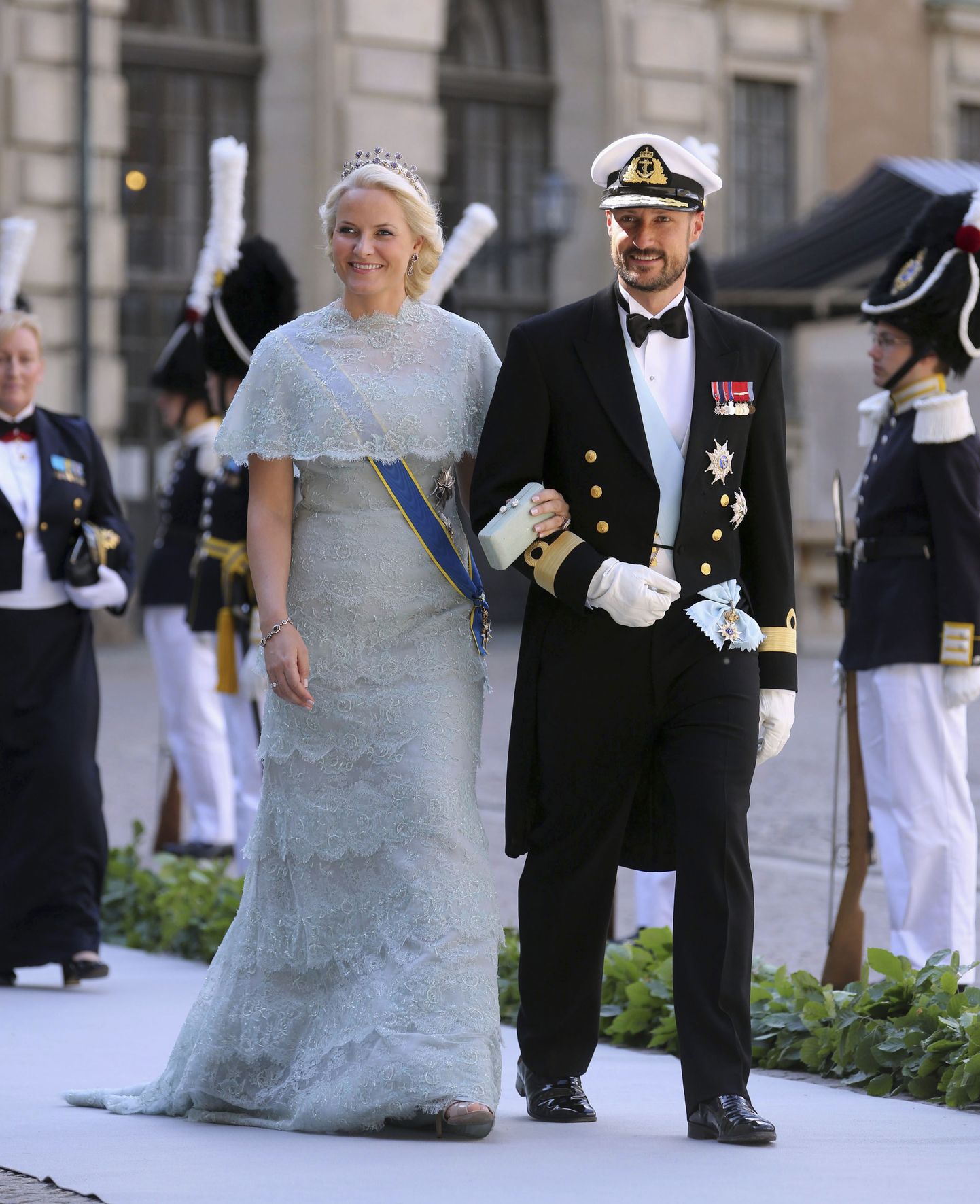 Norra kroonprints Haakon ja kroonprintsess Mette-Marit.