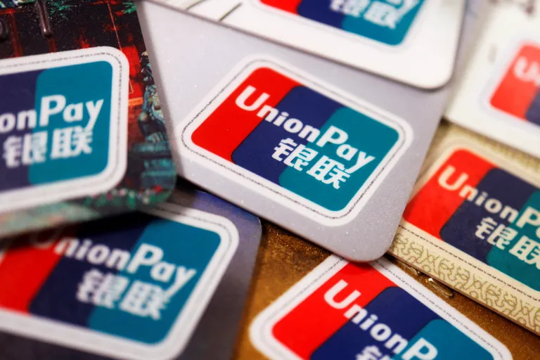 UnionPay kaardid.
