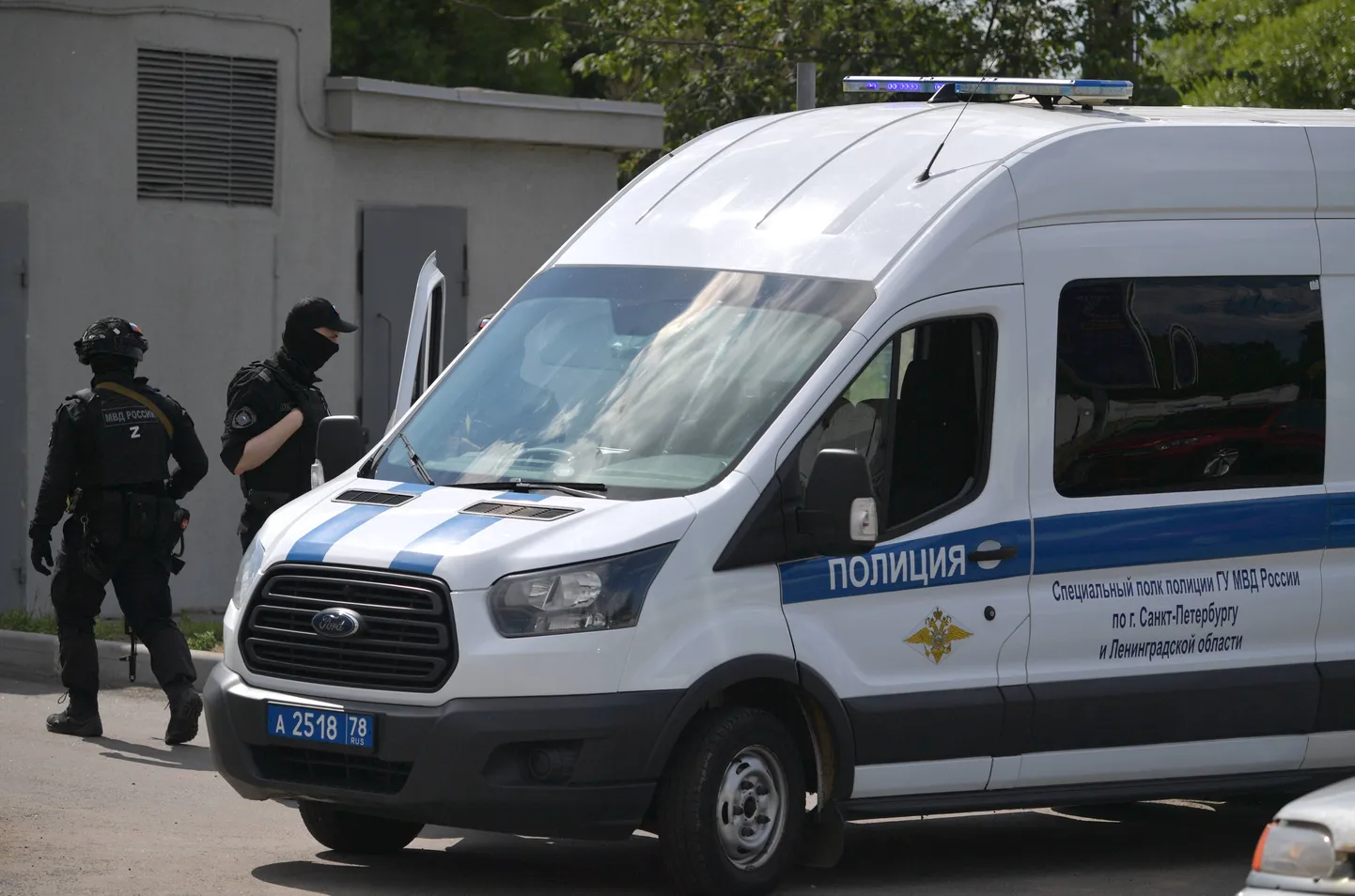 Vene politsei Peterburis